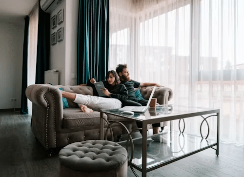 Whole-home humidifier installation connected to HVAC ductwork in Colorado Springs home